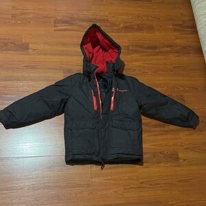 Free Country Black and Red Boys Puffer Jacket